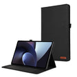 For OnePlus Pad Pro 12.1 Fabric Leather Tablet Case(Black) - Others by PMC TechLife | Online Shopping South Africa | PMC TechLife | Buy Now Pay Later Mobicred