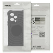 For iPhone 16 IMAK UC-6 Series Manbo Frosting Soft Phone Case(Black)