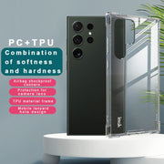 For Samsung Galaxy S24 Ultra 5G IMAK Space Shield PC + TPU Airbag Shockproof Phone Case(Transparent)
