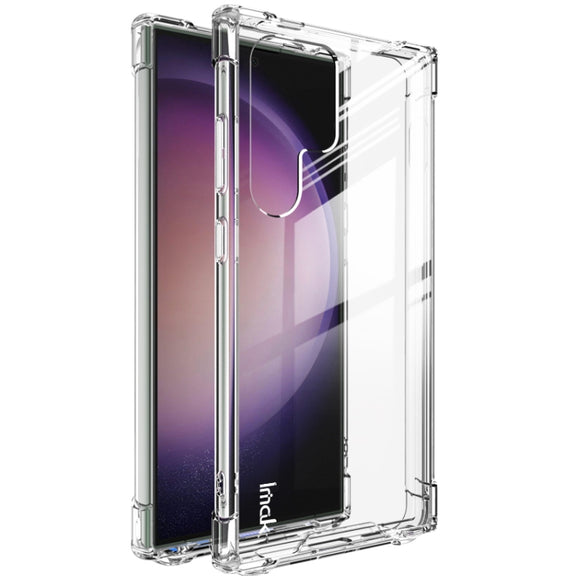 For Samsung Galaxy S24 Ultra 5G IMAK Space Shield PC + TPU Airbag Shockproof Phone Case(Transparent)
