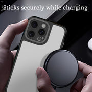 For iPhone 16 Plus Bodyguard Micro Matte PC Hybrid TPU Phone Case(Grey)
