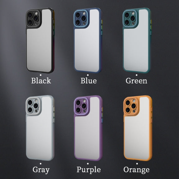 For iPhone 16 Plus Bodyguard Micro Matte PC Hybrid TPU Phone Case(Grey)