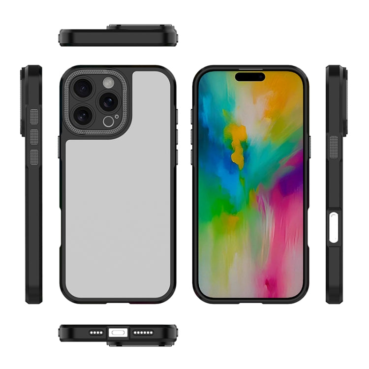 For iPhone 16 Plus Bodyguard Micro Matte PC Hybrid TPU Phone Case(Grey)