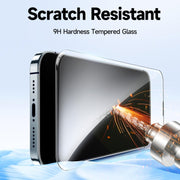 For iPhone 16 Pro LK Easy Install HD Tempered Glass Film(Black)