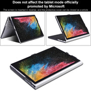 For Microsoft Surface Book 13.5 inch i5 Deformation All-inclusive Leather Laptop Case(Black)