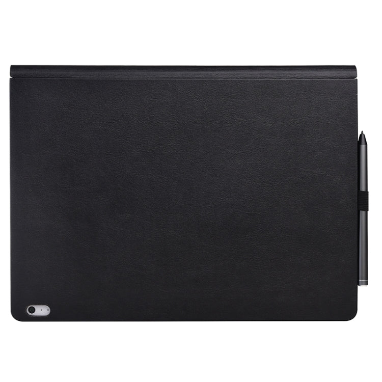 For Microsoft Surface Book 13.5 inch i5 Deformation All-inclusive Leather Laptop Case(Black) - Screen & Keyboard Cover by PMC Jewellery | Online Shopping South Africa | PMC Jewellery | Buy Now Pay Later Mobicred