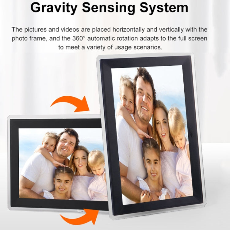 15.6 inch IPS Screen Digital Cloud Photo Frame Wall Mounted LED Advertising Machine, Plug Type:EU Plug(Black) - 15 inch Above by PMC TechLife | Online Shopping South Africa | PMC TechLife | Buy Now Pay Later Mobicred