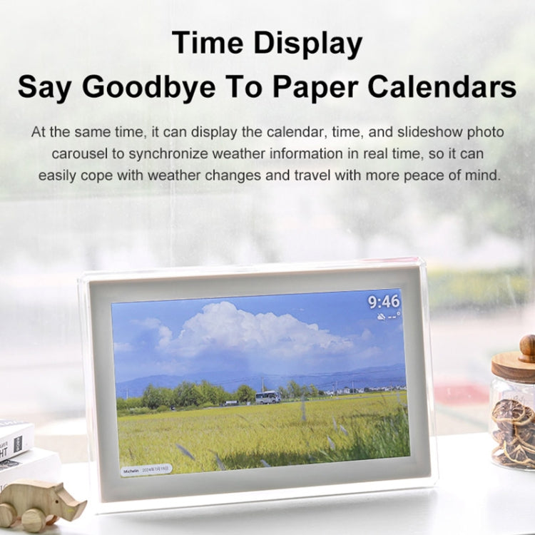 15.6 inch IPS Screen Digital Cloud Photo Frame Wall Mounted LED Advertising Machine, Plug Type:AU Plug(Black) - 15 inch Above by PMC TechLife | Online Shopping South Africa | PMC TechLife | Buy Now Pay Later Mobicred