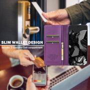 For Google Pixel 9 Pro / 9 LC.IMEEKE L1 Series Frosted Fine Texture PU Phone Case(Purple)
