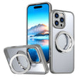 For iPhone 16 Pro Wing Series MagSafe Magnetic Ring Holder Phone Case(Titanium Gray) - iPhone 16 Pro Cases by PMC TechLife | Online Shopping South Africa | PMC TechLife | Buy Now Pay Later Mobicred