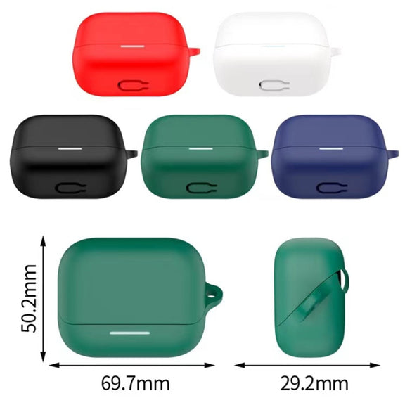 For Anker SoundCore K20i Bluetooth Earphone Silicone Protective Case(Red)