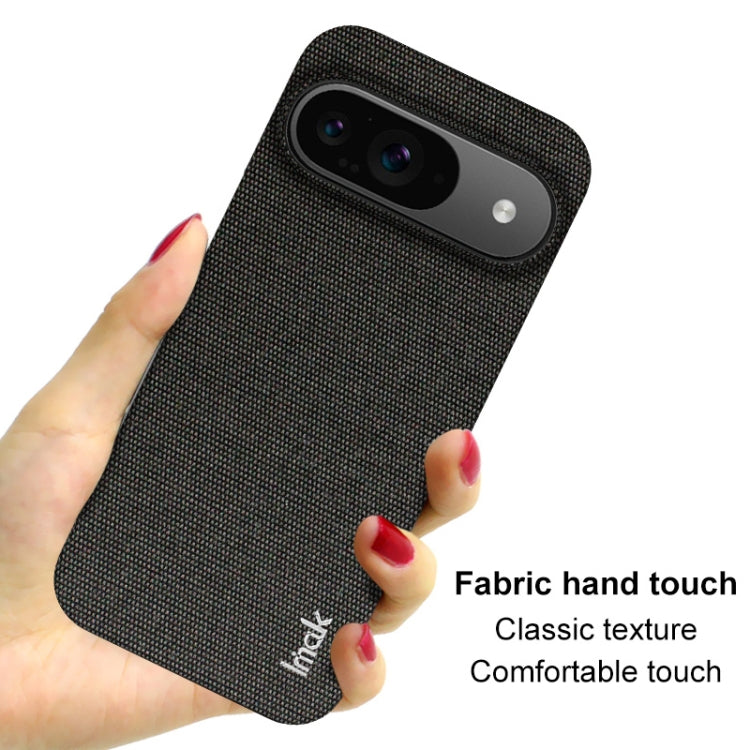 For Google Pixel 9 / 9 Pro imak Ruiyi Series Cloth Texture PU + PC Phone Case(Black) - free shipping - PMC Jewellery - Order now!