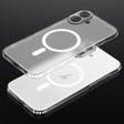 For iPhone 16 SULADA Crystal Sand Series Electroplating Frosted MagSafe Magnetic Phone Case(Transparent) - iPhone 16 Cases by SULADA | Online Shopping South Africa | PMC TechLife | Buy Now Pay Later Mobicred