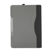 For Microsoft Surface Laptop Studio 2 Cotton Cloth Texture Leather Laptop Protective Case(Light Grey)