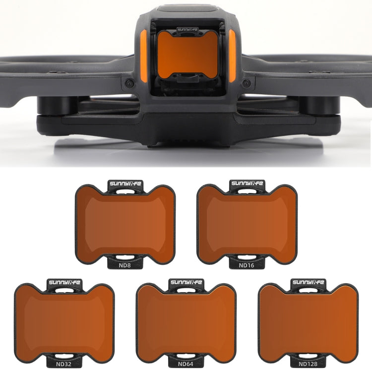 For DJI Avata 2 Sunnylife Camera Lens Filter, Filter:5 in 1 ND8/16/32/64/128 - free shipping - PMC TechLife - Order now!