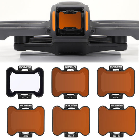 For DJI Avata 2 Sunnylife Camera Lens Filter, Filter:6 in 1 MCUV ND8/16/32/64/128 - free shipping - PMC Jewellery - Order now!