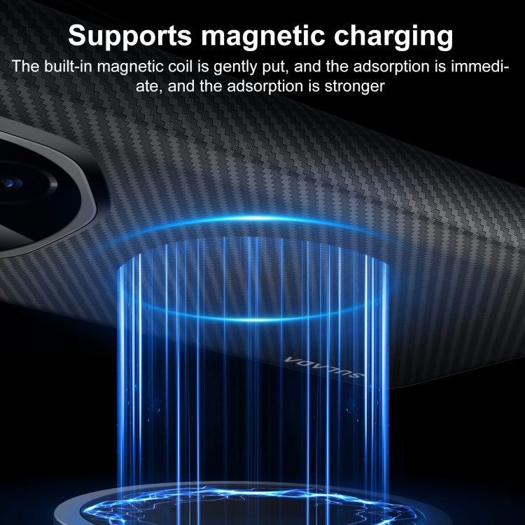 For Honor Magic V3 SULADA Kevlar 600D Texture Smart Window Leather Phone Case(Black) - free shipping - PMC TechLife - Order now!