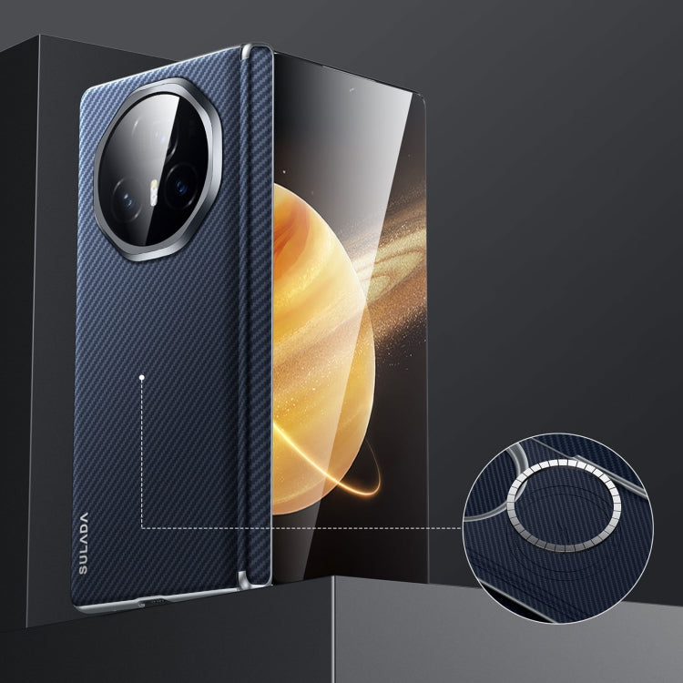 For Honor Magic V3 SULADA 600D Kevlar Texture PC Shockproof Phone Case(Blue) - free shipping - PMC TechLife - Order now!