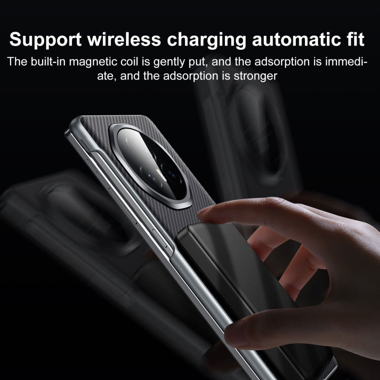 For Honor Magic V3 SULADA 600D Kevlar Texture PC Shockproof Phone Case(Purple) - free shipping - PMC TechLife - Order now!