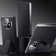 For Huawei Mate X5 / X3 SULADA Smart Series Wristband Holder Smart View Window Genuine Leather Phone Case(Black) - free shipping - PMC TechLife - Order now!