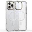 For iPhone 16 Pro Mirror Crystal Clear Lens Holder MagSafe Magnetic Phone Case(Transparent) - iPhone 16 Pro Cases by PMC TechLife | Online Shopping South Africa | PMC TechLife | Buy Now Pay Later Mobicred