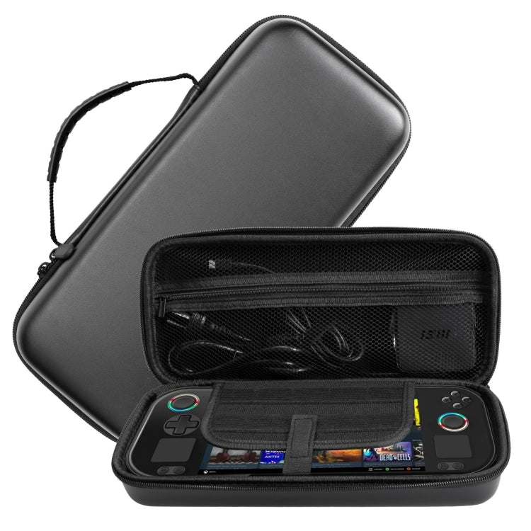 For ASUS ROG Ally X Game Console EVA Leather Pattern Handbag(Black) - free shipping - PMC Jewellery - Order now!