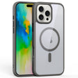 For iPhone 16 Pro Ming Shield Series MagSafe Magnetic Phone Case(Grey) - iPhone 16 Pro Cases by PMC TechLife | Online Shopping South Africa | PMC TechLife | Buy Now Pay Later Mobicred