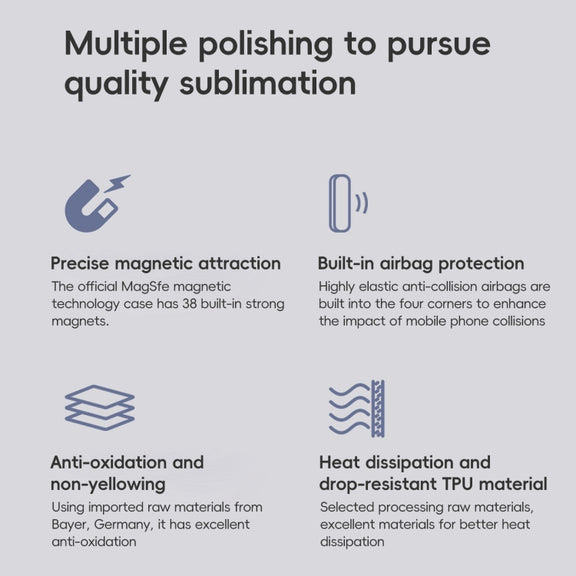For iPhone 16 Frosted MagSafe Magnetic Phone Case(Puprle)