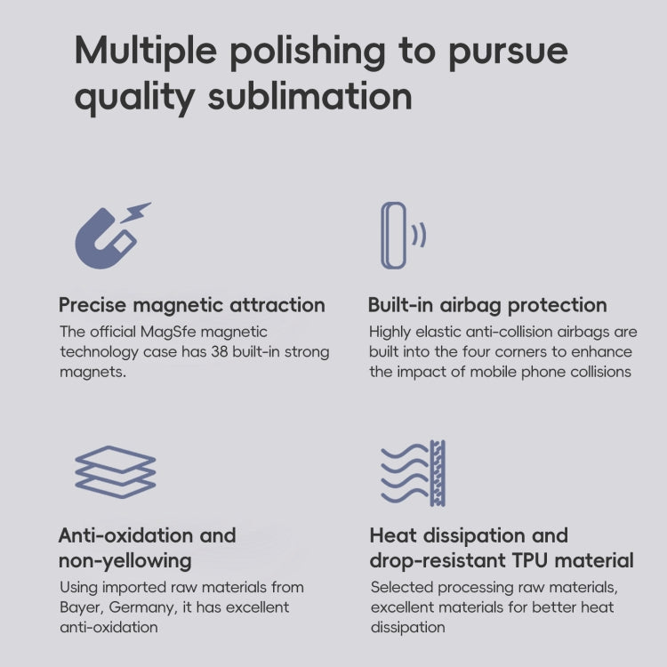 For iPhone 16 Plus Frosted MagSafe Magnetic Phone Case(Black) - free shipping - PMC Jewellery - Order now!