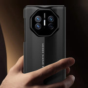 For Huawei Mate X5 GKK Blade Flip PU Phone Case(Grey)