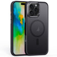 For iPhone 16 Pro Max Frosted MagSafe Magnetic Phone Case(Black) - iPhone 16 Pro Max Cases by PMC TechLife | Online Shopping South Africa | PMC TechLife | Buy Now Pay Later Mobicred