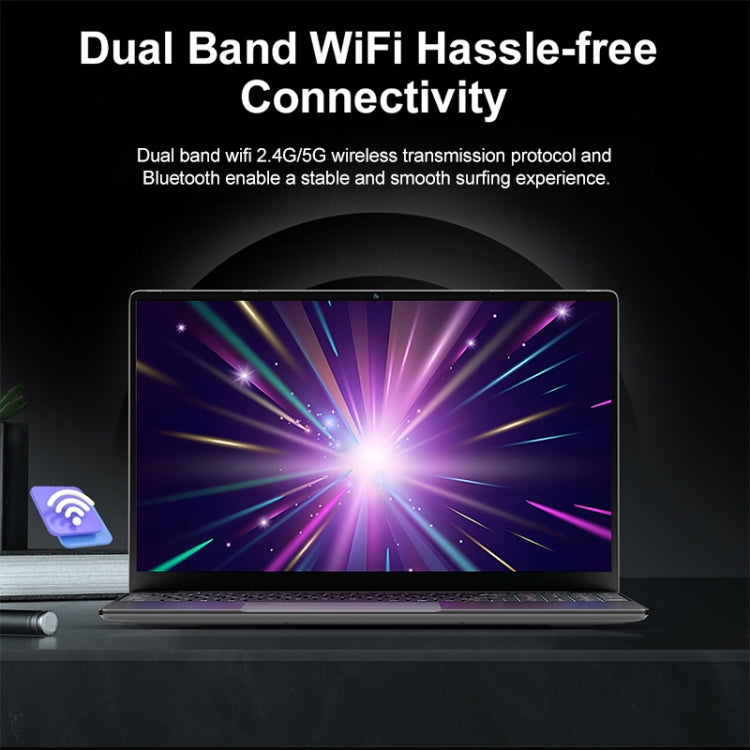 14 inch Windows 11 Laptop, 8GB+128GB, Gen 4th Intel Core i3 CPU, 180 Degree Rotation Axis(Silver) - free shipping - PMC Jewellery - Order now!