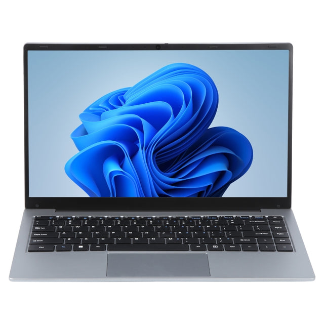 14 inch Windows 11 Laptop, 8GB+128GB, Gen 4th Intel Core i3 CPU, 180 Degree Rotation Axis(Silver)