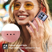 For Redmi K70 Ultra Skin Feel Flowers Embossed Wallet Leather Phone Case(Pink)