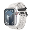 For Apple Watch Series 6 44mm Ocean Dual-Row Hole Silicone Watch Band(Starlight) - free shipping - PMc TechLife - Order now!