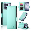 For Redmi K70 Ultra Side Buckle Magnetic Frosted Leather Phone Case(Mint Green) - Xiaomi Cases by PMC Jewellery | Online Shopping South Africa | PMC Jewellery | Buy Now Pay Later Mobicred