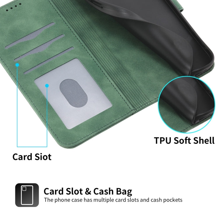 For Redmi K70 Ultra Dierfeng Dream Line TPU Hybrid PU Leather Phone Case(Green) - Xiaomi Cases by PMC Jewellery | Online Shopping South Africa | PMC Jewellery | Buy Now Pay Later Mobicred