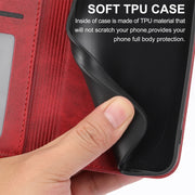 For Redmi K70 Ultra Cubic Grid Calf Texture Magnetic Leather Phone Case(Red)