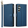 For Samsung Galaxy S24+ 5G LC.IMEEKE L2 Series Detachable Magsafe PU Phone Case with Lanyard(Blue) - Galaxy S24+ 5G Cases by LC.IMEEKE | Online Shopping South Africa | PMC TechLife | Buy Now Pay Later Mobicred