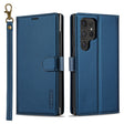 For Samsung Galaxy S24 Ultra 5G LC.IMEEKE L2 Series Detachable Magsafe PU Phone Case with Lanyard(Blue) - Galaxy S24 Ultra 5G Cases by LC.IMEEKE | Online Shopping South Africa | PMC TechLife | Buy Now Pay Later Mobicred