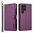 For Samsung Galaxy S24 Ultra 5G LC.IMEEKE L2 Series Detachable Magsafe PU Phone Case with Lanyard(Purple) - Galaxy S24 Ultra 5G Cases by LC.IMEEKE | Online Shopping South Africa | PMC TechLife | Buy Now Pay Later Mobicred
