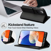 For Samsung Galaxy S20 FE 5G LC.IMEEKE L2 Series Detachable Magsafe PU Phone Case with Lanyard(Black)
