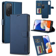 For Samsung Galaxy S20 FE 5G LC.IMEEKE L2 Series Detachable Magsafe PU Phone Case with Lanyard(Blue) - Galaxy Phone Cases by LC.IMEEKE | Online Shopping South Africa | PMC TechLife | Buy Now Pay Later Mobicred