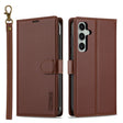 For Samsung Galaxy A55 5G LC.IMEEKE L2 Series Detachable Magsafe PU Phone Case with Lanyard(Brown) - Galaxy Phone Cases by LC.IMEEKE | Online Shopping South Africa | PMC TechLife | Buy Now Pay Later Mobicred