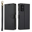 For Samsung Galaxy A14 4G / A14 5G LC.IMEEKE L2 Series Detachable Magsafe PU Phone Case with Lanyard(Black) - Galaxy Phone Cases by LC.IMEEKE | Online Shopping South Africa | PMC TechLife | Buy Now Pay Later Mobicred
