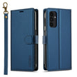 For Samsung Galaxy A14 4G / A14 5G LC.IMEEKE L2 Series Detachable Magsafe PU Phone Case with Lanyard(Blue) - Galaxy Phone Cases by LC.IMEEKE | Online Shopping South Africa | PMC TechLife | Buy Now Pay Later Mobicred