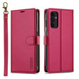 For Samsung Galaxy A14 4G / A14 5G LC.IMEEKE L2 Series Detachable Magsafe PU Phone Case with Lanyard(Red) - Galaxy Phone Cases by LC.IMEEKE | Online Shopping South Africa | PMC TechLife | Buy Now Pay Later Mobicred