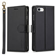 For iPhone 7 / 8 / SE 2020 2022 LC.IMEEKE L2 Series Detachable Magsafe PU Phone Case with Lanyard(Black) - iPhone SE 2022 / 2020 / 8 / 7 Cases by LC.IMEEKE | Online Shopping South Africa | PMC TechLife | Buy Now Pay Later Mobicred