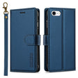 For iPhone 7 / 8 / SE 2020 2022 LC.IMEEKE L2 Series Detachable Magsafe PU Phone Case with Lanyard(Blue) - iPhone SE 2022 / 2020 / 8 / 7 Cases by LC.IMEEKE | Online Shopping South Africa | PMC TechLife | Buy Now Pay Later Mobicred