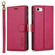 For iPhone 7 / 8 / SE 2020 2022 LC.IMEEKE L2 Series Detachable Magsafe PU Phone Case with Lanyard(Red) - iPhone SE 2022 / 2020 / 8 / 7 Cases by LC.IMEEKE | Online Shopping South Africa | PMC TechLife | Buy Now Pay Later Mobicred